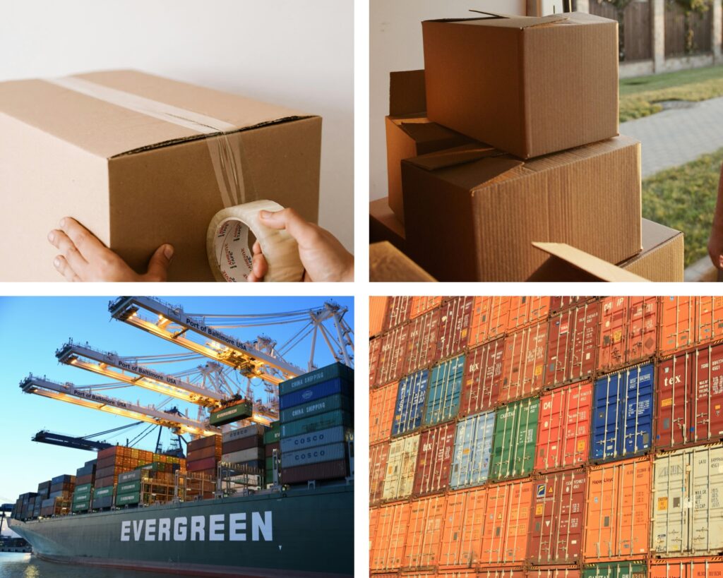 international shipment to Italy