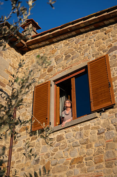 italian women apartment in italy
