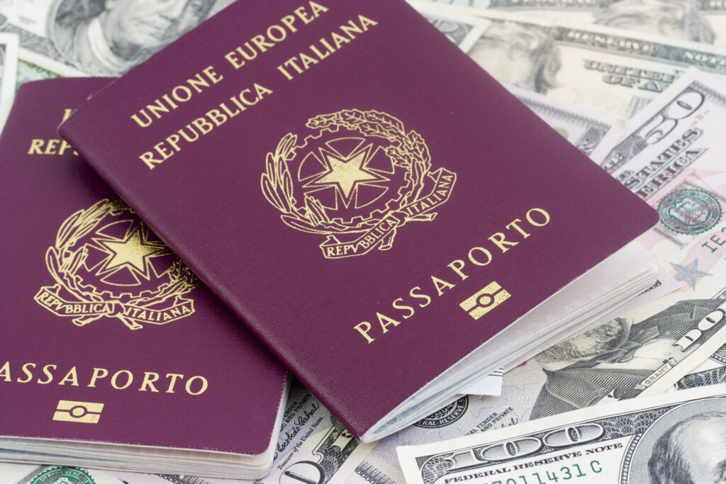 italian passport move to italy