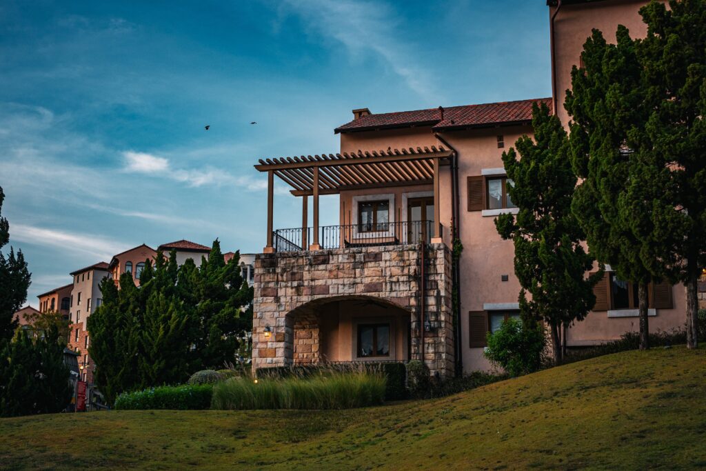 tuscan villa